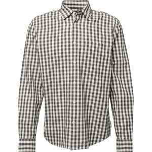 Košile Marc O'Polo šedý melír / černá / bílá