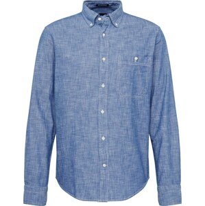 Košile Gant modrá džínovina