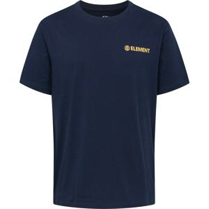 Tričko 'BLAZIN' Element námořnická modř / světle žlutá