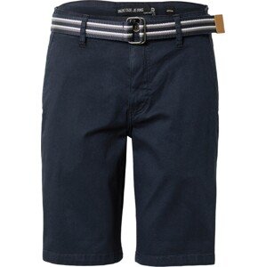 Chino kalhoty 'Cunning' INDICODE JEANS námořnická modř
