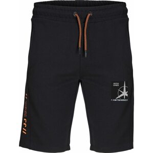 Kalhoty 'FILO' jack & jones světle šedá / oranžová / černá