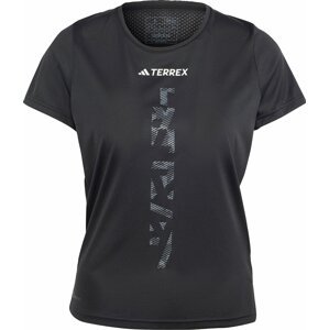 Funkční tričko adidas Terrex kámen / černá / bílá