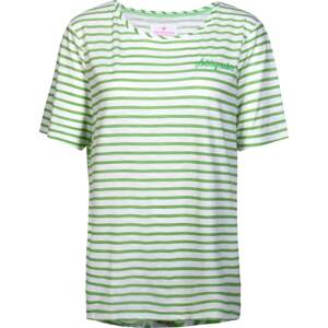 Tričko 'Colin' LIEBLINGSSTÜCK zelená / bílý melír