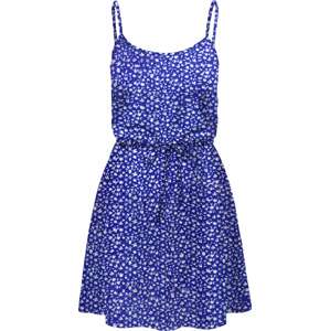 Letní šaty 'Lotus' JDY tmavě modrá / bílá