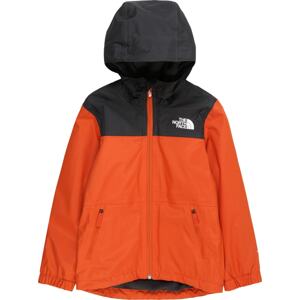 Sportovní bunda The North Face tmavě oranžová / černá / bílá