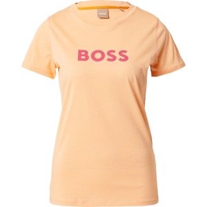 Tričko 'Elogo' Boss Orange oranžová / pitaya