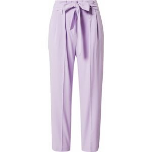 Kalhoty se sklady v pase 'Danta' b.Young pastelová fialová