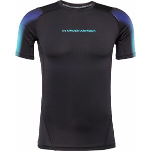 Funkční tričko 'Novelty' Under Armour modrá / indigo / černá