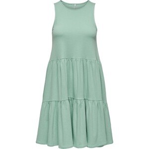 Letní šaty Only pastelově zelená