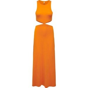 Letní šaty 'Ponta' Only tmavě oranžová