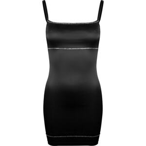 Koktejlové šaty 'ALISSA' OW Collection černá / stříbrná