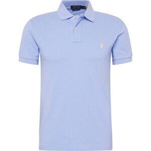 Tričko Polo Ralph Lauren krémová / fialkově modrá