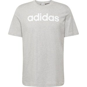 Funkční tričko 'Essentials' ADIDAS SPORTSWEAR šedý melír / bílá