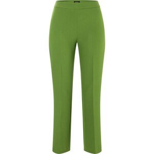 Kalhoty s puky MORE & MORE trávově zelená