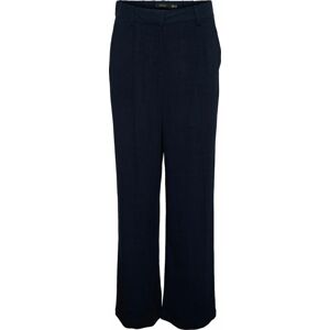 Kalhoty se sklady v pase 'VERA' Vero Moda námořnická modř