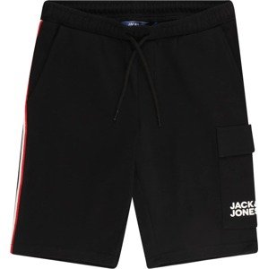 Kalhoty 'Atlas' Jack & Jones Junior červená / černá / bílá