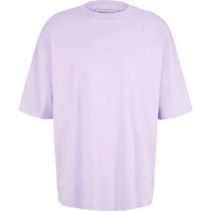 Tričko Tom Tailor Denim pastelová fialová