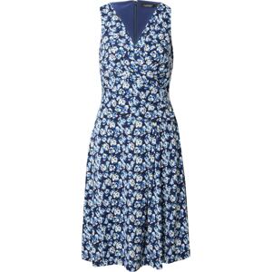 Letní šaty 'AFARA' Lauren Ralph Lauren modrá / námořnická modř / žlutá / bílá