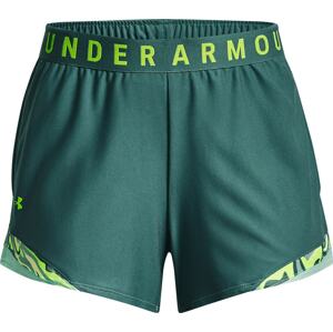 Sportovní kalhoty 'Play Up 3.0' Under Armour zelená / světle zelená