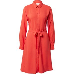 Košilové šaty 'Main' Ichi oranžově červená