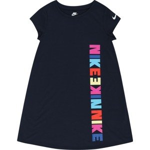 Šaty 'SNACK' Nike Sportswear modrá / tmavě modrá / žlutá / pink