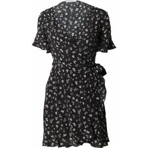 Letní šaty 'Jasmina' ABOUT YOU černá / bílá