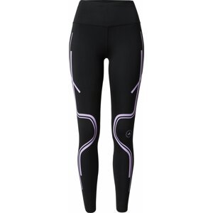 Sportovní kalhoty 'Truepace' adidas by stella mccartney pastelová fialová / černá