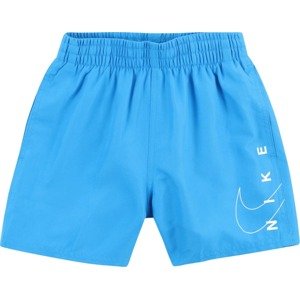 Sportovní plavky Nike Swim modrá / bílá