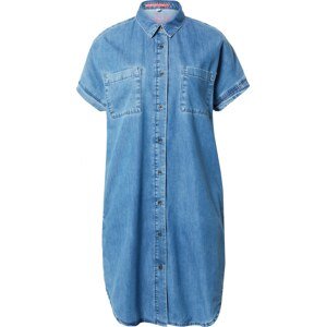 Košilové šaty 'RO:JA' Soccx modrá džínovina