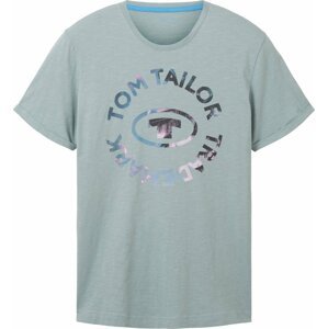 Tričko Tom Tailor noční modrá / světlemodrá / růžová