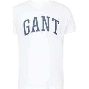 Tričko Gant marine modrá / bílá
