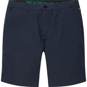 Chino kalhoty Tom Tailor Denim námořnická modř