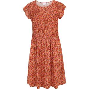 Letní šaty 'Gisla' SAINT TROPEZ oranžová / meruňková / růžová / červená