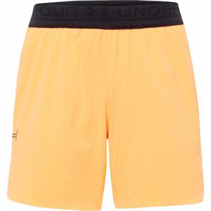 Sportovní kalhoty 'Peak' Under Armour jasně oranžová / černá