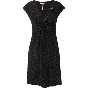 Šaty 'COMFREY' Ragwear černá / bílá
