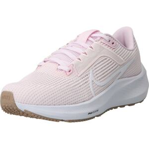 Běžecká obuv Nike pastelově růžová / bílý melír