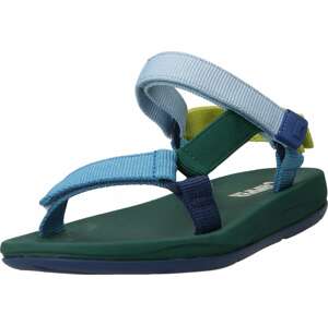 Páskové sandály Camper námořnická modř / nebeská modř / světlemodrá / limetková