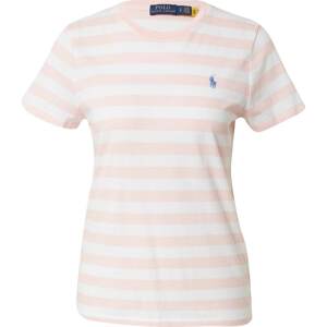 Tričko Polo Ralph Lauren modrá / růžová / bílá