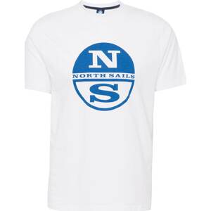 Tričko North Sails modrý melír / bílá