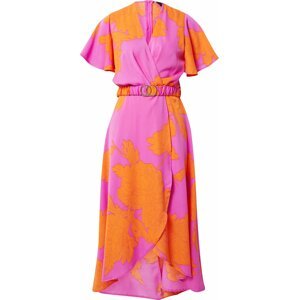 Šaty AX Paris oranžová / pink