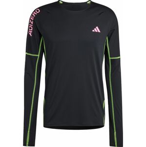 Funkční tričko adidas performance zelená / pink / černá