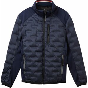 Přechodná bunda Tom Tailor námořnická modř / červená / bílá
