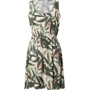 Letní šaty 'SARA' Only khaki / olivová / pudrová / přírodní bílá