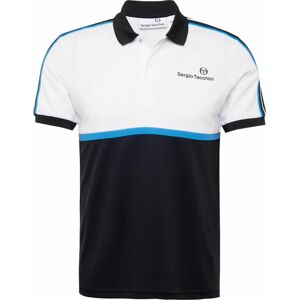 Funkční tričko 'LISTA' Sergio Tacchini námořnická modř / nebeská modř / bílá