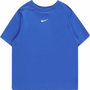 Funkční tričko Nike modrá / bílá