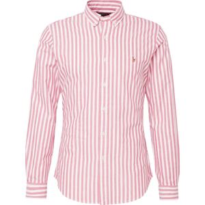 Košile Polo Ralph Lauren modrá / hnědá / světle růžová / bílá