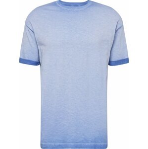 Tričko 'THILO' drykorn světlemodrá / tmavě modrá