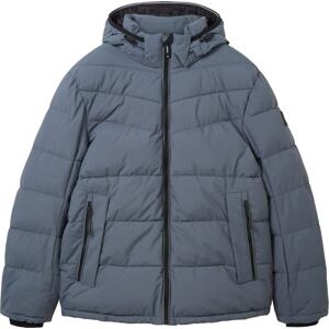 Zimní bunda Tom Tailor chladná modrá / černá