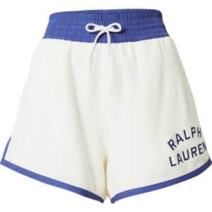 Kalhoty Polo Ralph Lauren indigo / bílá