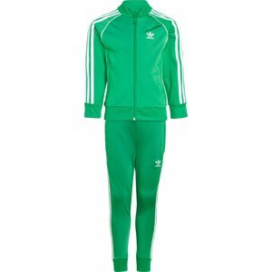 Joggingová souprava 'Adicolor' adidas Originals zelená / bílá